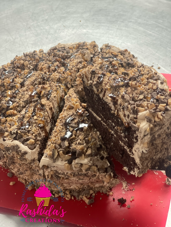 Toffee Crunch Cake (Chocolate Cake)