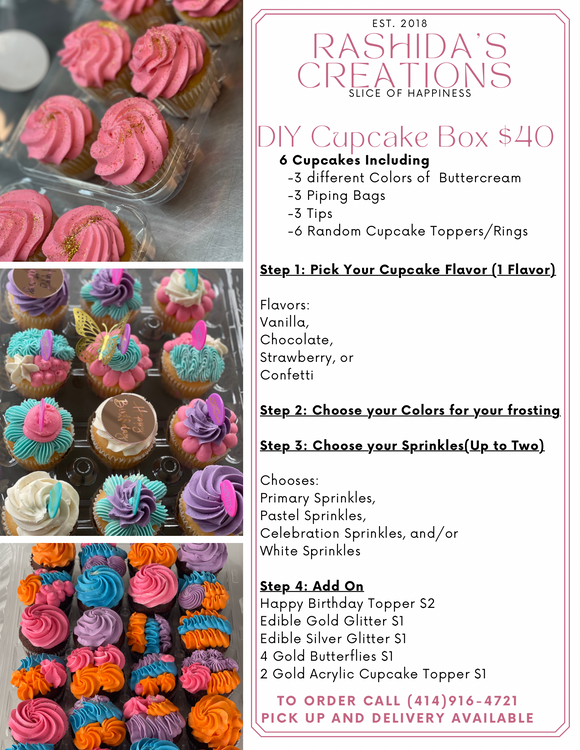 Cupcake Box Add On