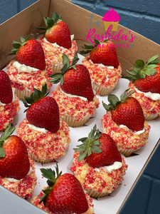 Strawberry Crunch Cupcakes